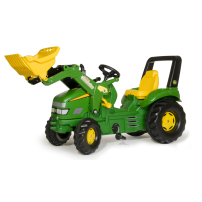 Rolly Toys Trattore a pedali con Trac Lader John Deere