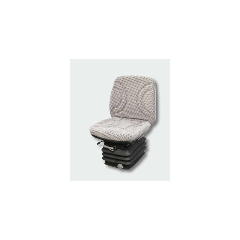 Gray Fabric Seat with Mechanical Suspension Gray Fabric Seat with Mechanical Suspension