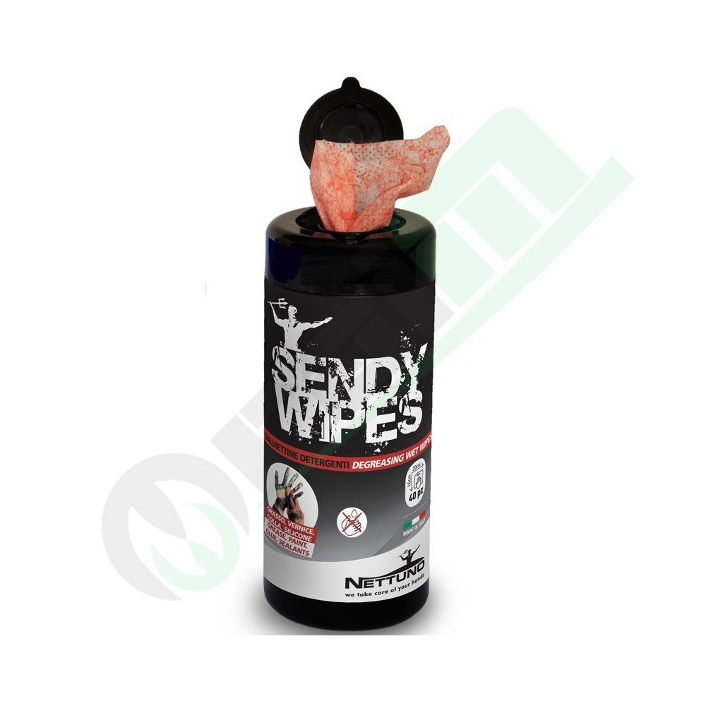 Salviette Lavamani Nettuno Sendy Wipes 40 Pz Cod 00087 | Raim Store