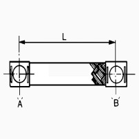 Treccia di massa L:500mm Sez:50mm²