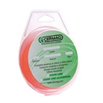 Filo per Decespugliatore Quadro Ø 3.0x11mt Colore Arancione