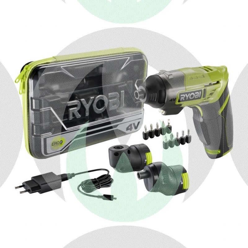 Cacciavite a batteria Ryobi Ergo-A2 Mini trapano avvitatore 4V in Kit  valigetta