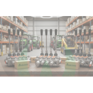 4-Lever Hydraulic Distributors | Quad Circuit Control | Complex Machinery