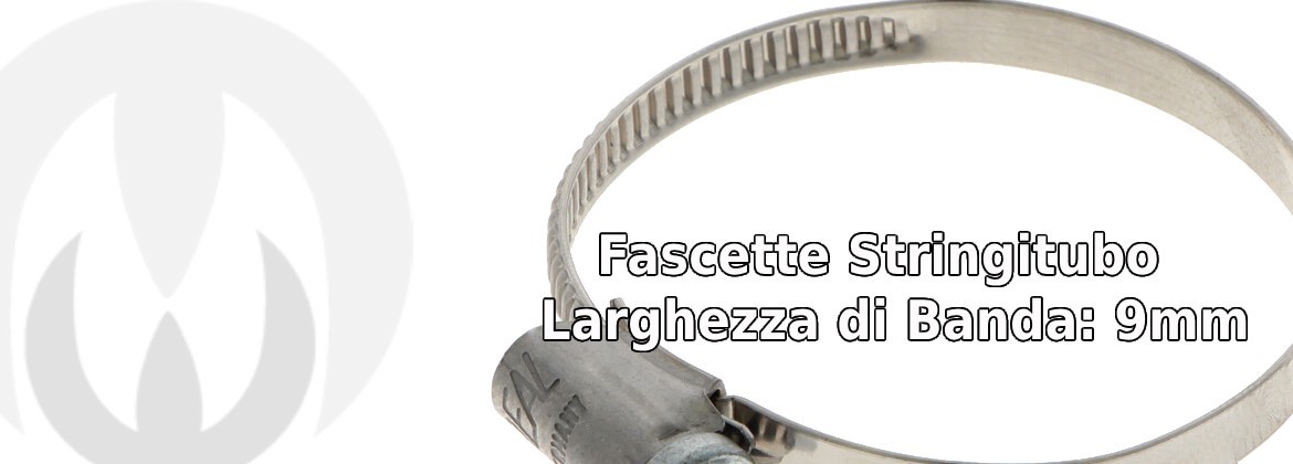 Fascette Stringitubo Larghezza Di Banda: 9mm