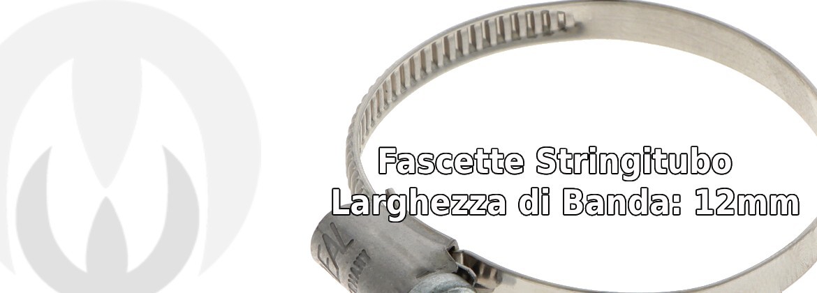 Fascette Stringitubi Larghezza Di Banda: 12mm