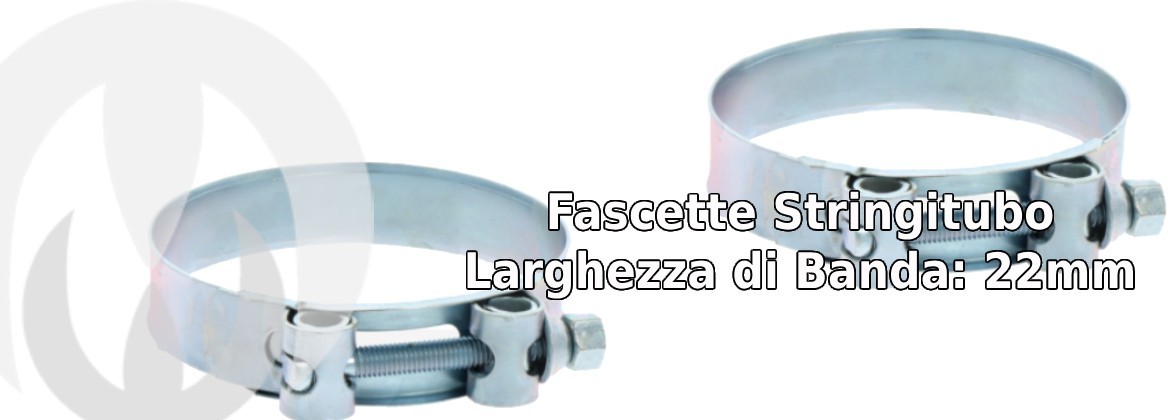 Fascette Stringitubo Larghezza di Banda: 22mm