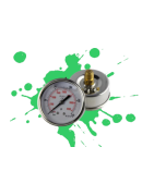 Stainless Steel Pressure Gauges with Rear Connection