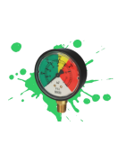 ABS Pressure Gauges with Vertical Connection - Lightweight and Precision | Raim