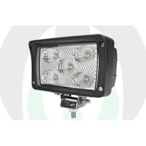 Rectangular and Square Work Lights | LED, IP69K | Tractors, Excavators